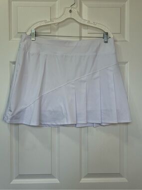 Emerald 18 Golf Skort Womens XL Pleated Ball Pockets Pull On Sporty Pickleball